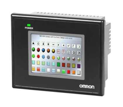 Touch screen OmronNB3Q-TW01B-V1, LCD TFT da 3,5 pollici, a colori, 320 × 240 punti, host USB, Ethernet