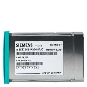 6ES7952-1AS00-0AA0, 0.043 kg, 9,3*13,6*1,5 cm; Peso di spedizione 0,5 kg