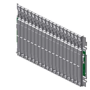 UR2-H XTR S7-400 Rack centrale e distribuito con 2 X 9 slot, 2 X 2 PS ridondanti collegabili per un intervallo di temperature esteso e con rivestimento conforme